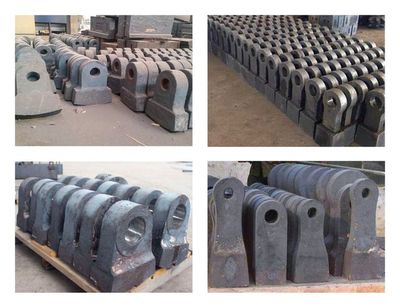 破碎机锤头材质都有哪些?