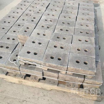 【通达破碎机锤头高铬合金锤头大型矿山高铬耐磨方锤】- 