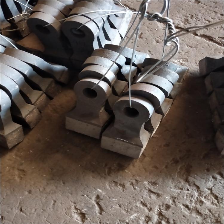 立轴式破碎机锤头 反击破粉碎机锤头 800800制砂机锤头