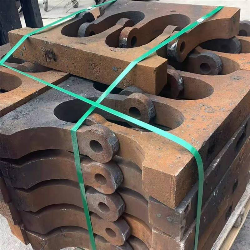 定制高耐磨锰钢锤头 矿山破碎与制砂设备的关键配件